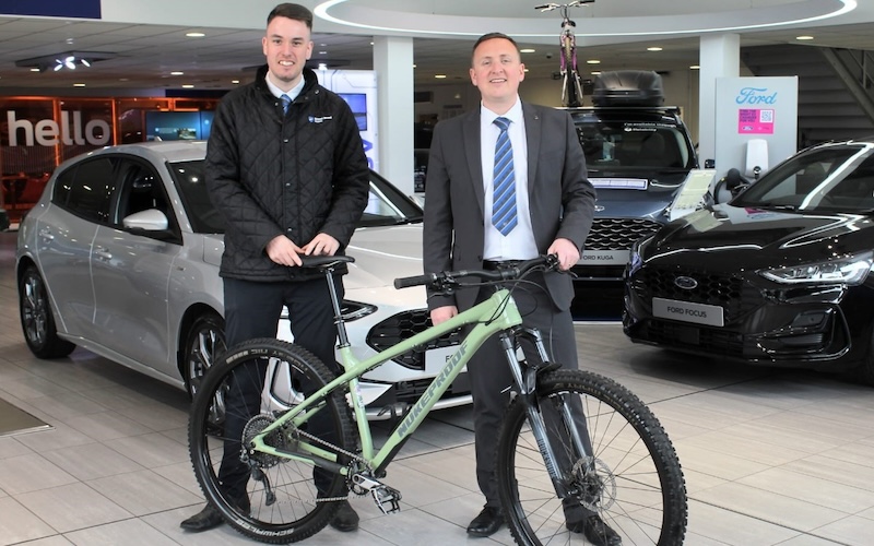 Bristol Street Motors Birmingham Ford Teams Up To Pedal For Macmillan