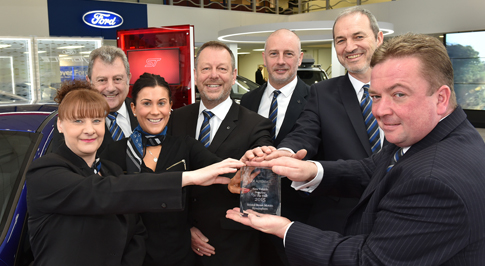 Bristol Street Motors Birmingham receives Fleet Award