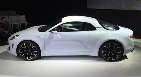 New Renault Concept Unveiled - Alpine Vision
