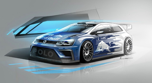 Volkswagen reveals initial shots of 2017 Polo R WRC