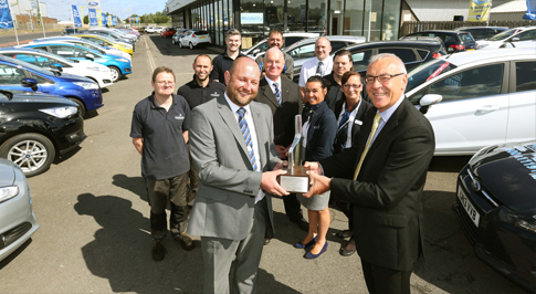Bristol Street Motors Hartlepool recognised by Ford
