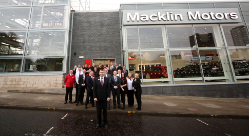 Macklin Motors Nissan Glasgow opens for business