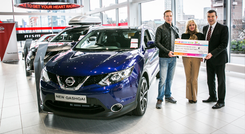 Nissan Glasgow Central partners with local charity