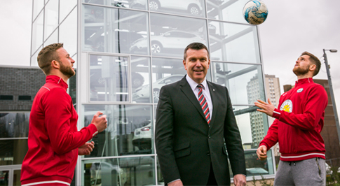 Partick Thistle receives the backing of Glasgow Nissan