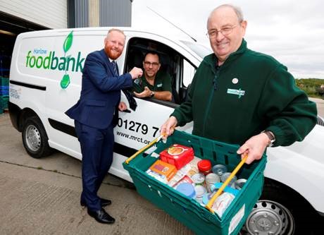 Peugeot Harlow helps to keep foodbanks on road