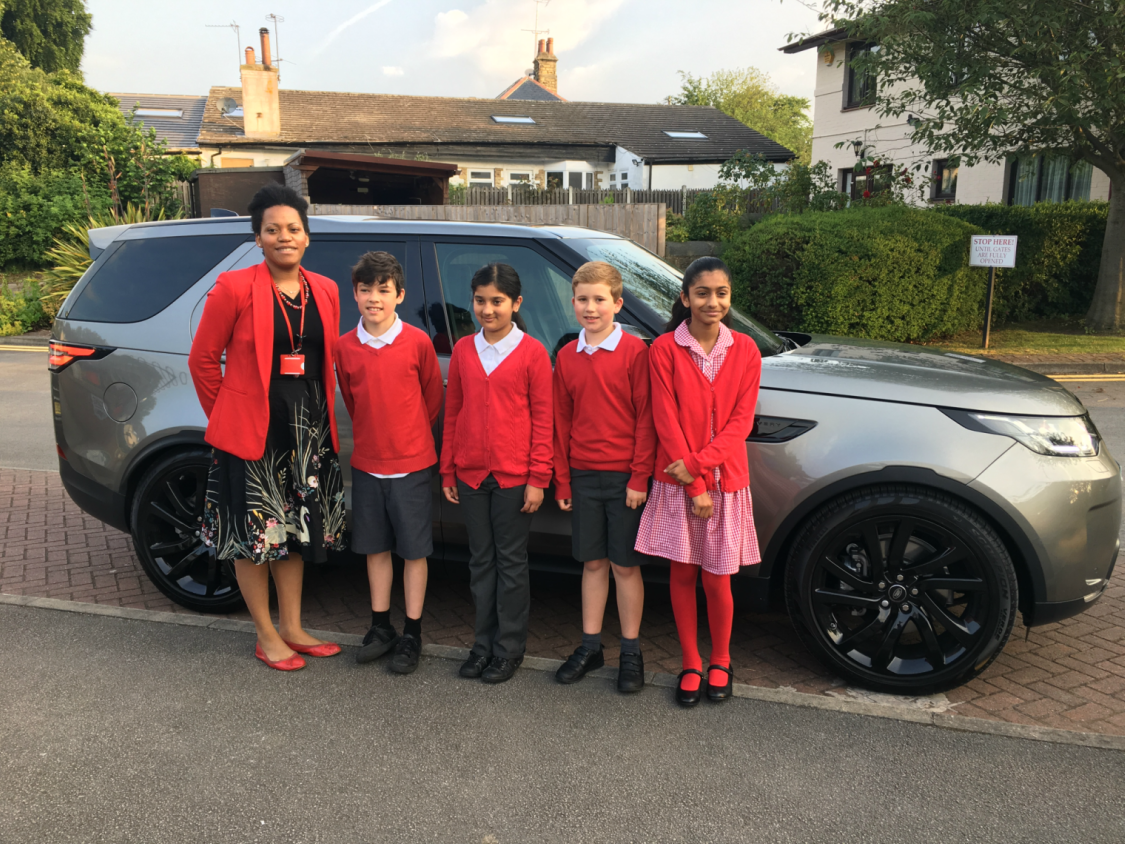 Farnell Jaguar Land Rover Leeds Steps in to Save Kid's Day