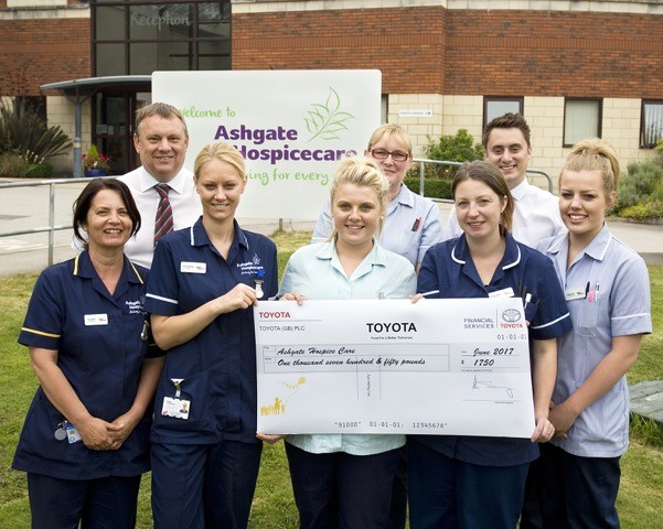 Toyota Chesterfield helps 'Fund a Better Tomorrow'