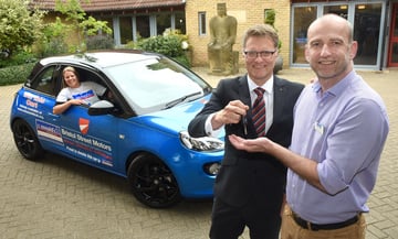 Bristol Street Motors sets wheels in motion for St Oswalds