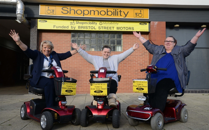 BSM steps in to save Hartlepool's Shopmobility scheme