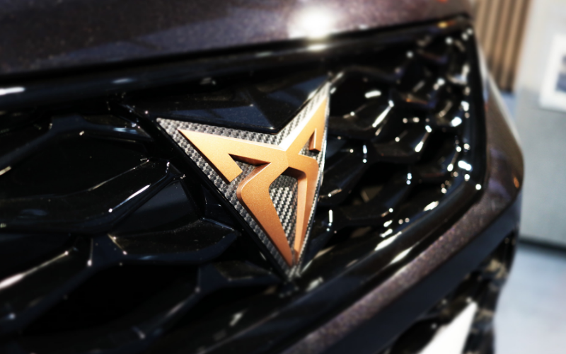 Cupra Ateca badge