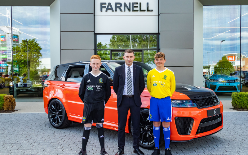 High-Flying CMB Juniors Land New Shirt Sponsors With Farnell Jaguar Land Rover