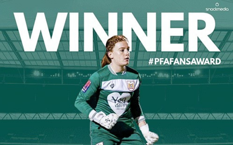 Bristol City's Sophie Baggaley Wins FAWSL Fans' Player of The Year Award