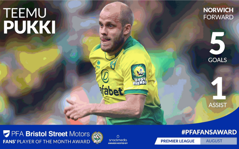 Norwich City's Teemu Pukki Triumphs in Premier League
