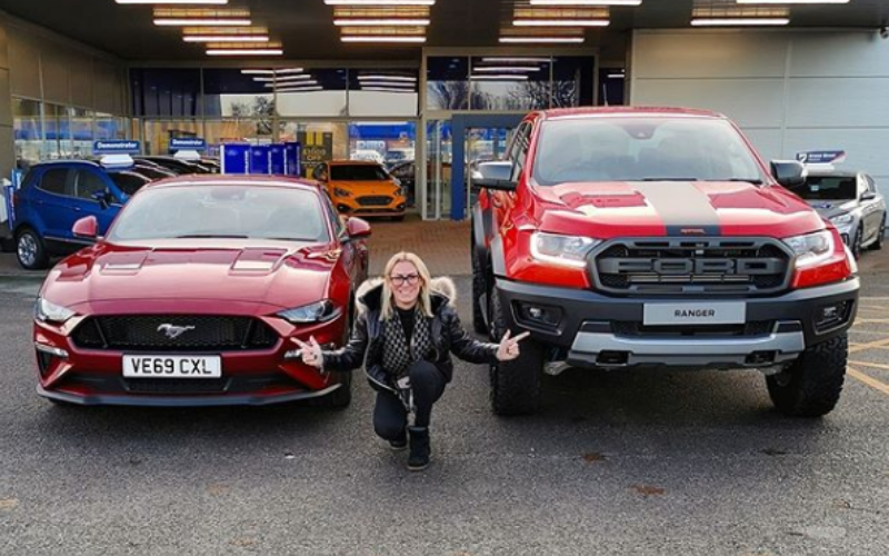 RS Jamie Visits Bristol Street Motors Ford Gloucester