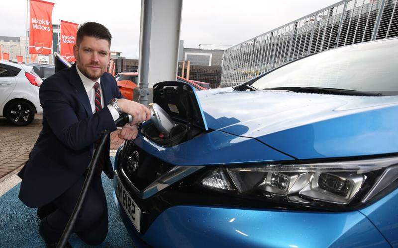 Electric Vehicle Accreditation For Macklin Motors Nissan Glasgow Central