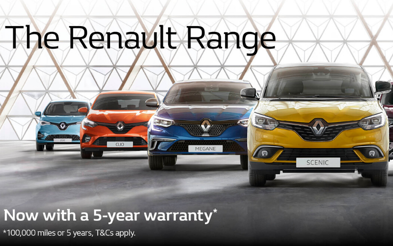 Renault Introduce Five-Year Warranty For All New Cars