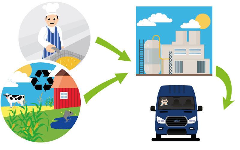 Ford Transit Vans Are Cooking On Oil