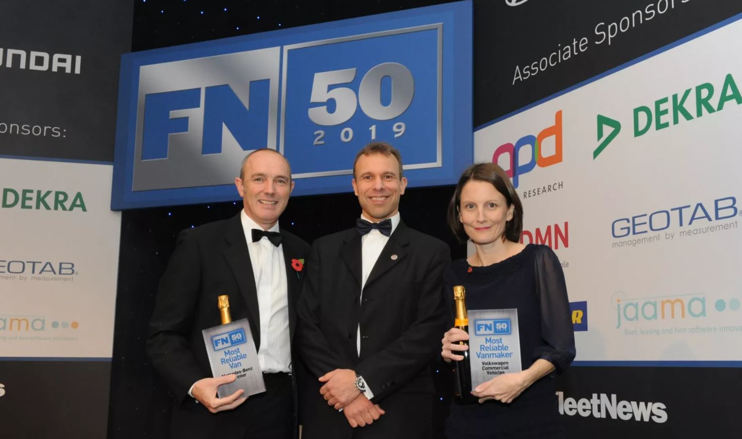 Volkswagen Commercial Vehicles Named Most Reliable Vanmaker At FN50 Awards