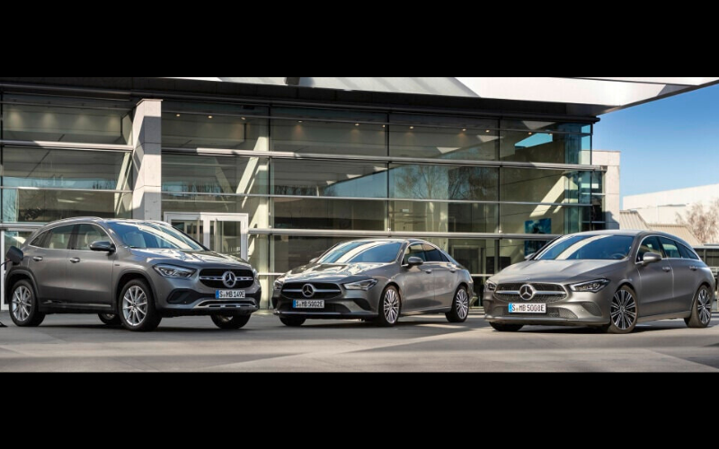 Mercedes-Benz Has Introduced Three New Compact-Car PHEV Models