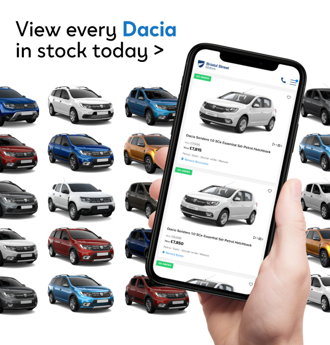 Dacia New Cars in Stock