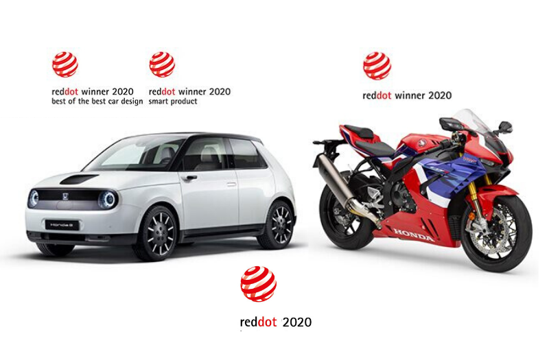 Honda Wins Two Design Awards At Red Dot Product Design 2020 Awards