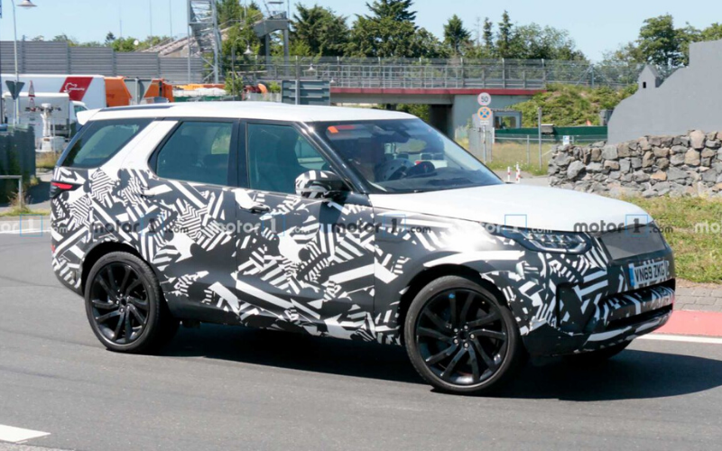 First Sight Of The 2021 Land Rover Discovery