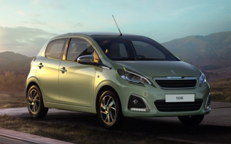 The Peugeot 108 is Given New Design Updates