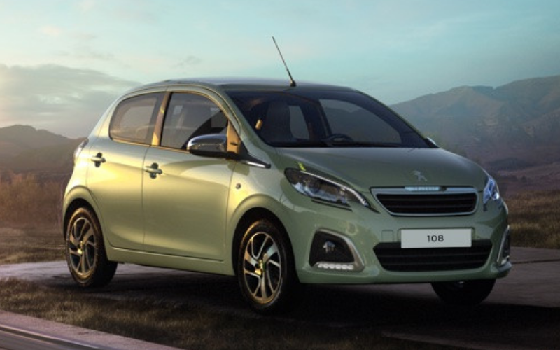 The Peugeot 108 is Given New Design Updates 