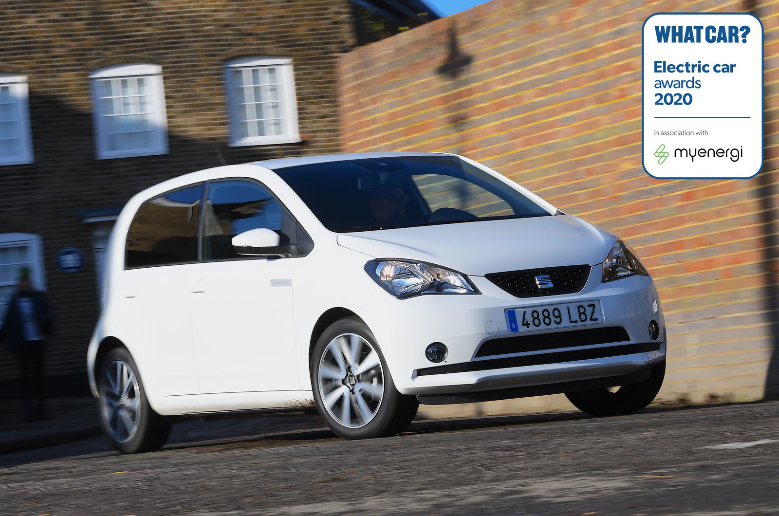 SEAT Mii wins best value EV in the What Car? Electric Car Awards 2020