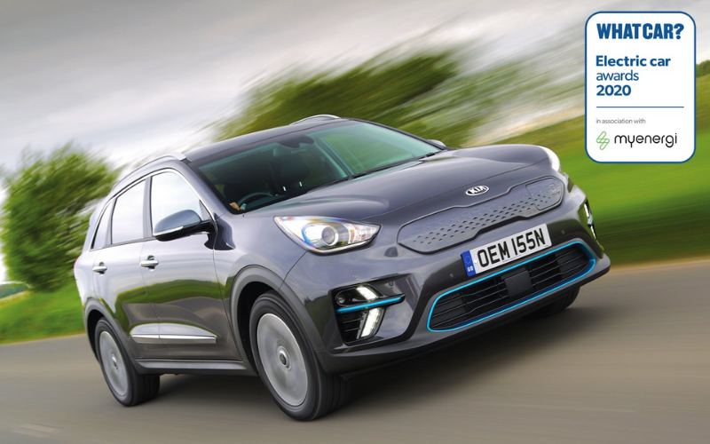 The Kia E-Niro Wins Best Small SUV At The What Car? Electric Car Awards