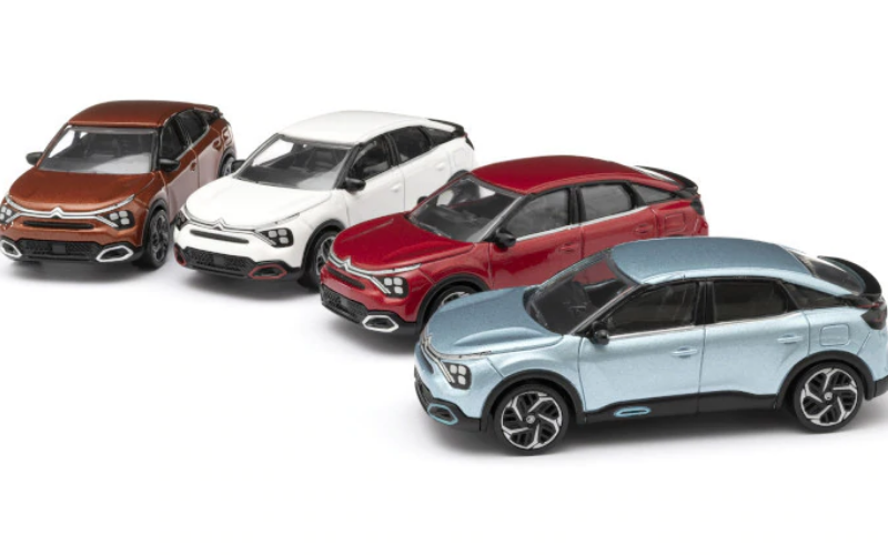 The Citroen Miniatures Catalogue Is Joined by The New C4 And New E-C4