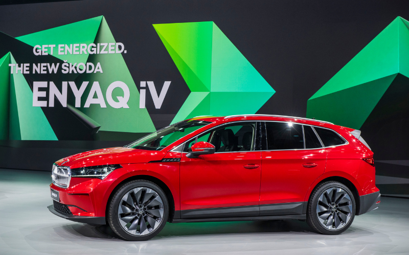 SKODA Celebrate World Premiere of the New SKODA ENYAQ iV