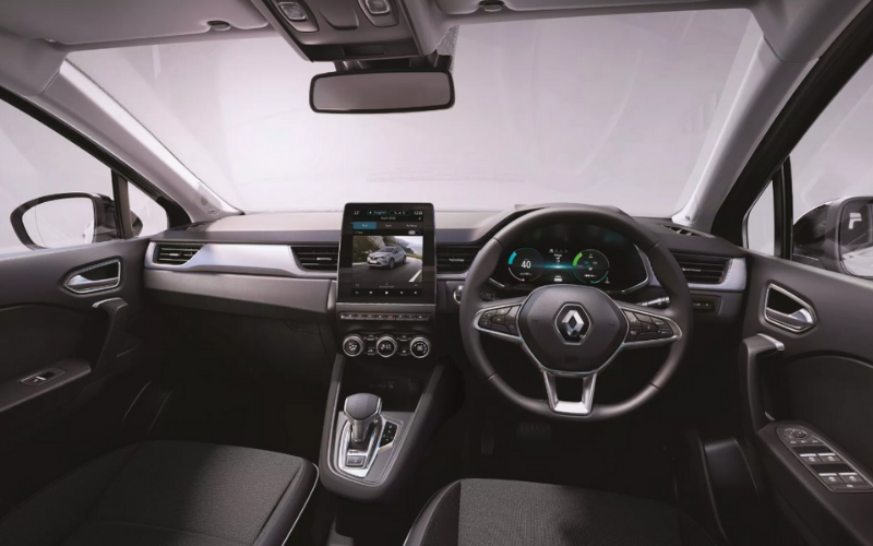 captur interior 