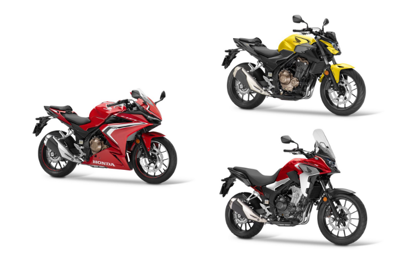 Honda Has Revealed Their Three New CB500 Models For Next Year