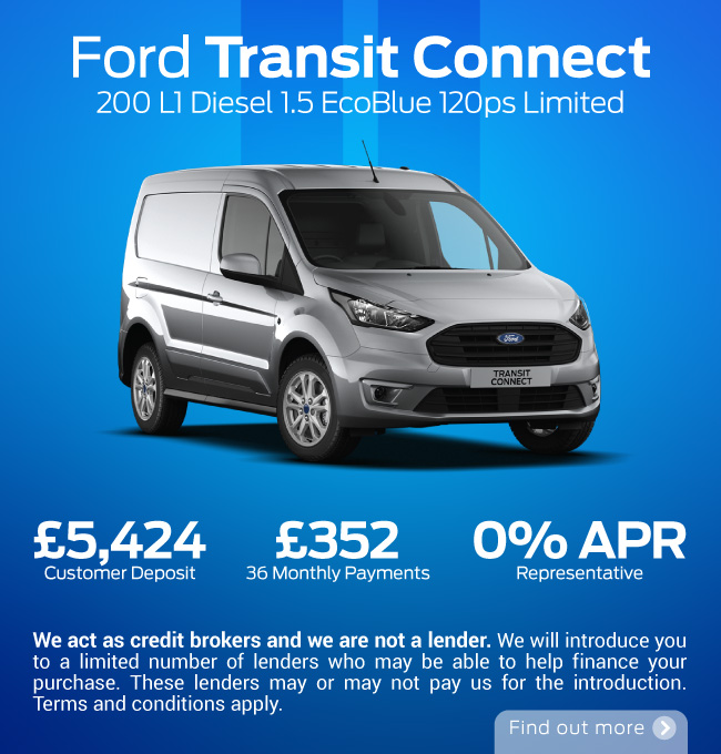 New Ford Transit Connect Van Deals 
