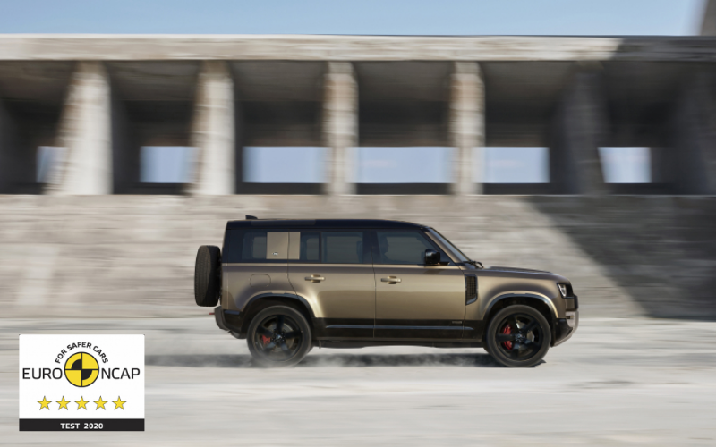 The New Land Rover Defender Has Been Awarded A 5 Star NCAP Safety Rating