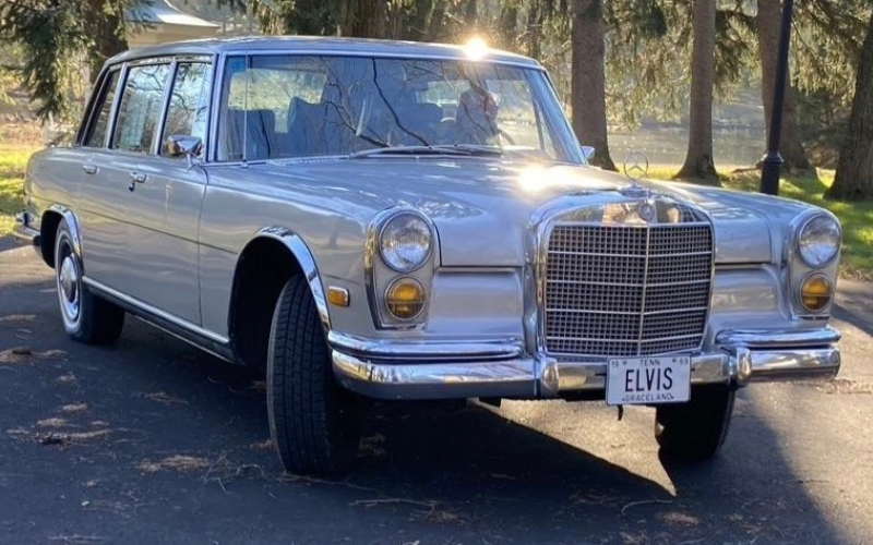 Elvis Presley's 1969 Mercedes-Benz 600 Is Up For Sale