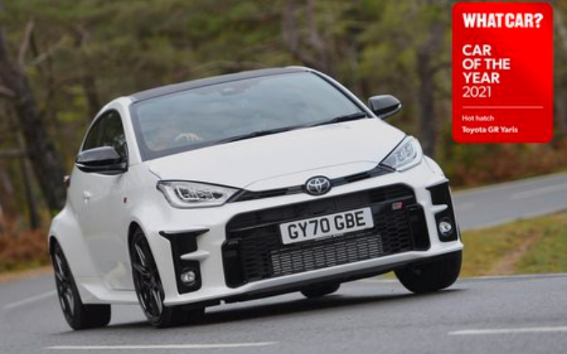 Toyota GR Yaris Named What Car?'s 'Hot Hatch Of The Year'
