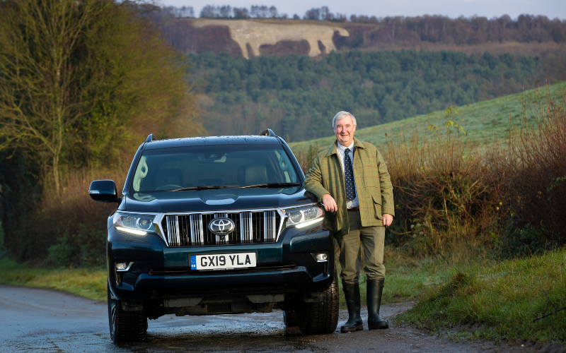 Yorkshire Vet Peter Wright And His Toyota Land Cruiser