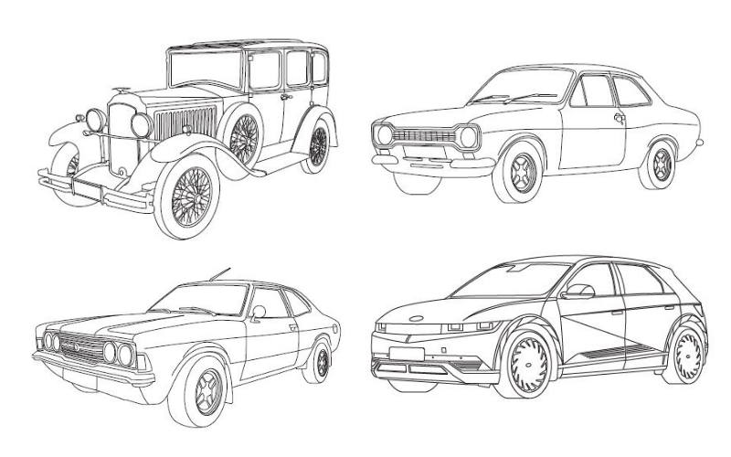 Colour The Cars From Our TV Advert