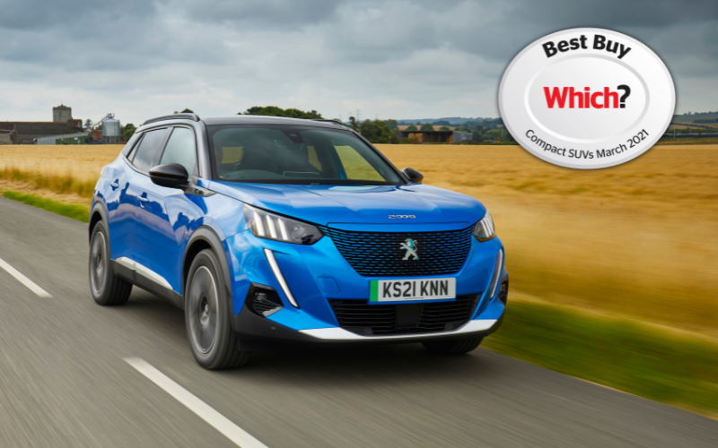 Peugeot e-2008 Awarded Which? Best Buy Title