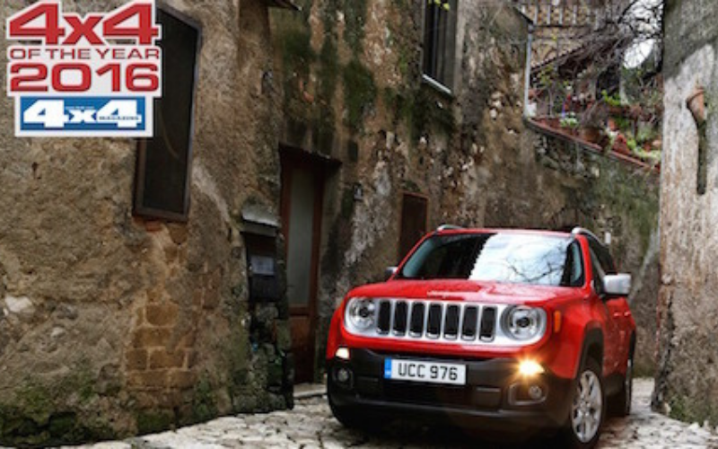 Jeep's Renegade adds to its growing list of accolades