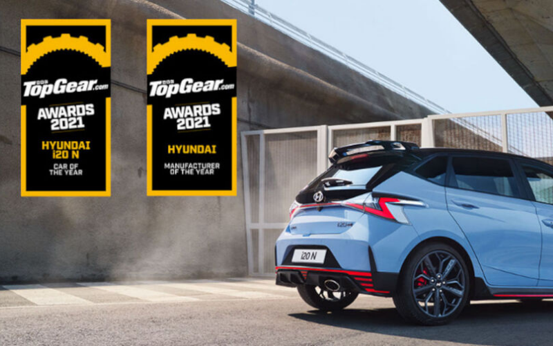 Win For Hyundai The Top Gear Awards Macklin Motors