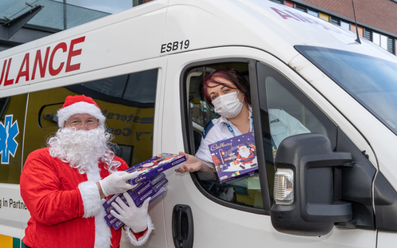 Bristol Street Motors Plays Santa For Worcestershire Hospital Charity