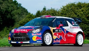 Citroen DS3 competes in French Rally Championship