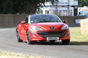 Peugeot RCZ wins Top Gear award