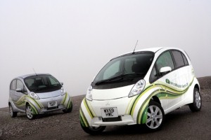 Mitsubishi iMiEV on show at EcoVeolocity