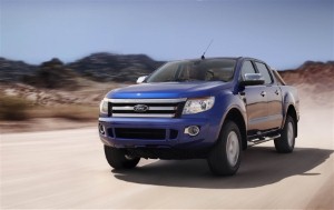 Ford Ranger and Bluebird in Land Speed Record attempt