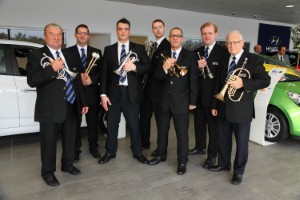 Bristol Street Motors supports band's fund raising appeal