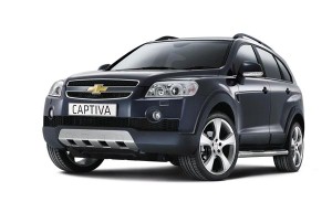 Upgraded Chevrolet Captiva spotted in India